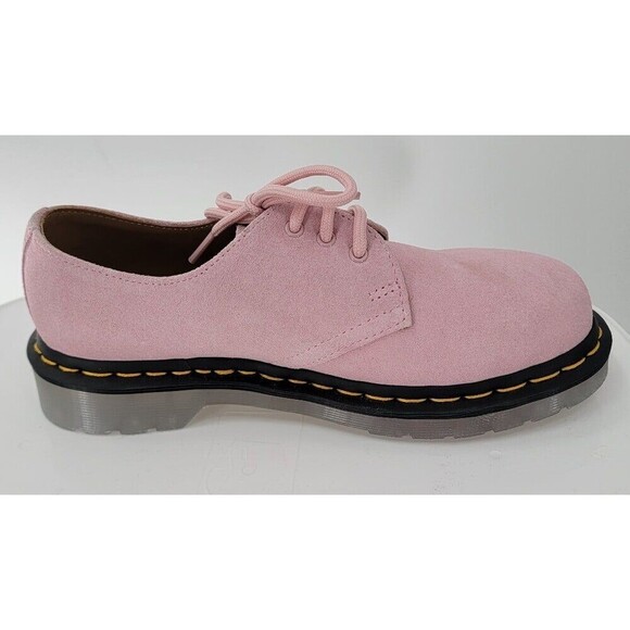 Dr Martens Iced Chald Oxford Suede Clear Bottoms - Picture 7 of 10